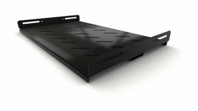 Полка стационарная TSH3H-300-RAL9004 усил.,гл.300мм,с бок.креп.,нагр.до 100 кг,д.шк.сер.TTB,TTBR,TTC2,TWB,TWM,TWFS,485х300мм,чер. | 397130 | Hyperline